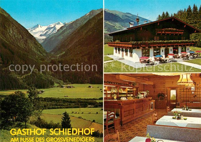 Neukirchen Grossvenediger Gasthof Schiedhof Landschaftspanorama Alpen