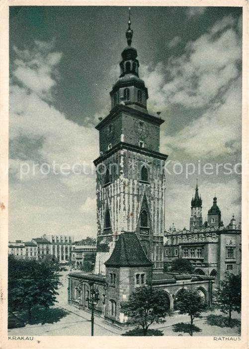 Krakau Krakow Rathaus