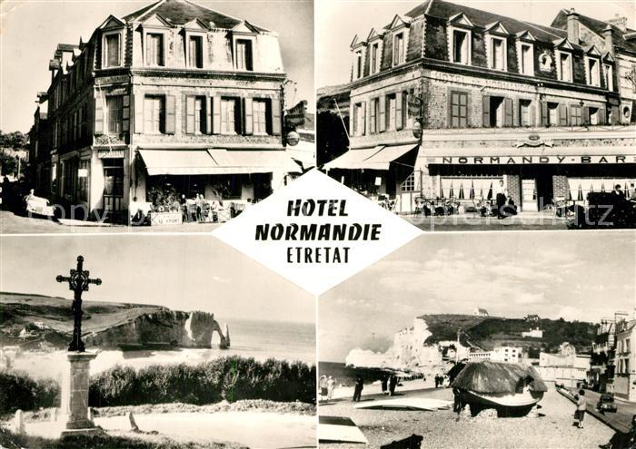 Etretat Hotel Normandie Croix Promenade Plage