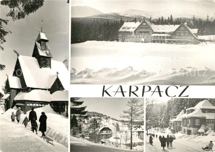 Bierutowice Swiatynia Wang Hotel Orlinek Winterlandschaft