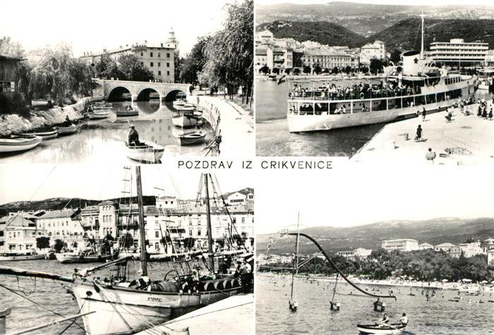 Crikvenica Kroatien Hafen