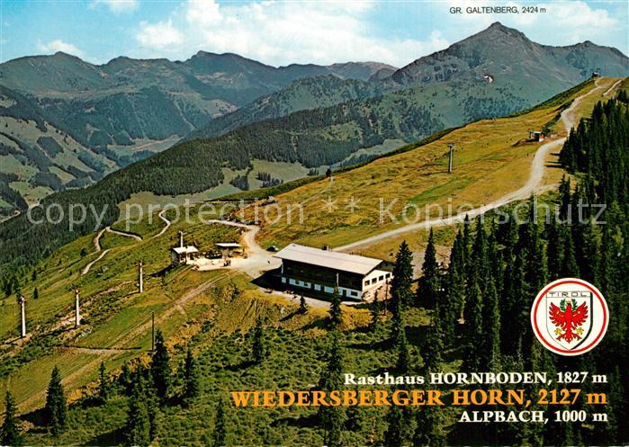 Alpbach Rasthaus-Hornboden Wiedersberger-Horn