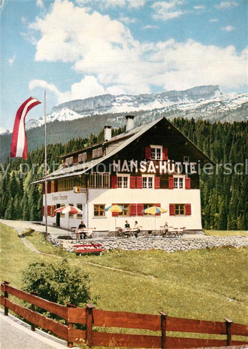 Riezlern Kleinwalsertal Vorarlberg Gasthaus Pension Hansah?tte