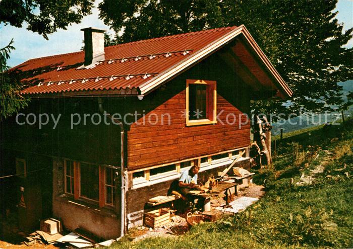 Alberschwende Wurzelh?tte am Tannenberg