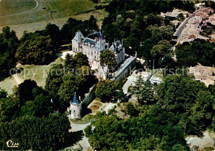 Mirambeau Charente-Maritime Fliegeraufnahme Chateau