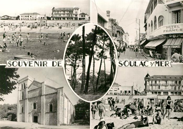 Soulac-sur-Mer Plage Eglise