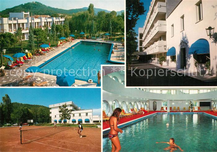 Abano Terme Hotel Ermitage Bel Air Pool Tennisplatz Hallenbad