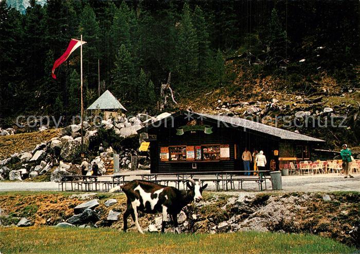 Zillertal Tirol Kiosk Zamsgatterl am Schlegeis Stausee