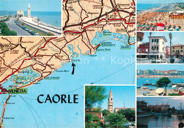 Caorle Venezia Teilansichten