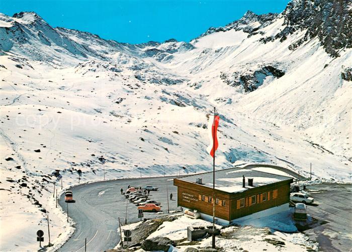 Timmelsjoch Hochalpenstrasse Rasthaus Timmelsjoch