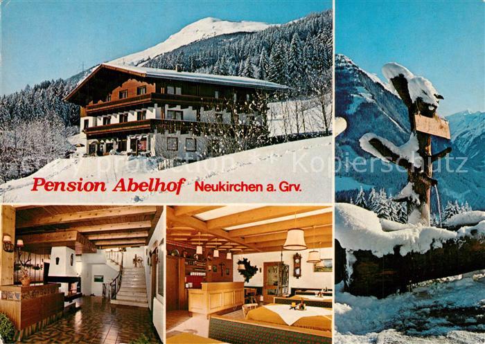 Neukirchen Grossvenediger Pension Abelhof Gaststube Wegweiser