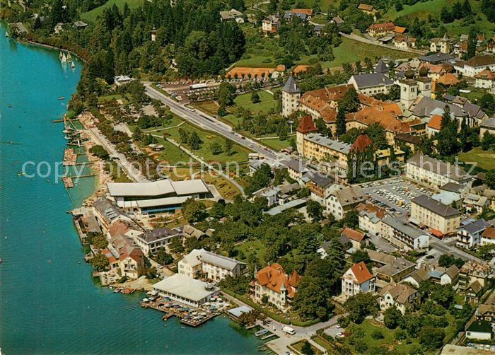 Millstatt Millstaettersee Fliegeraufnahme
