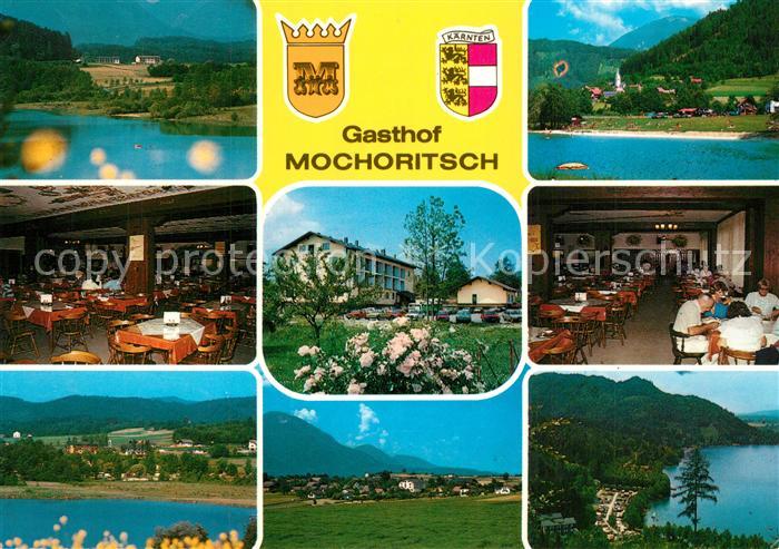 St Primus Turnersee Gasthof Mochritsch Panorama Speisesaal Seepartien