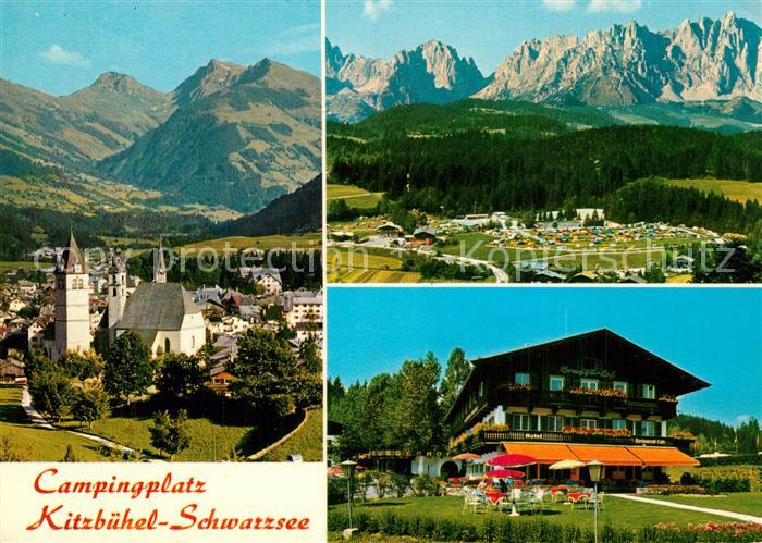 Kitzbuehel Tirol Kirche Suedberge Campingplatz Wilder Kaiser Hotel Bruggerhof am