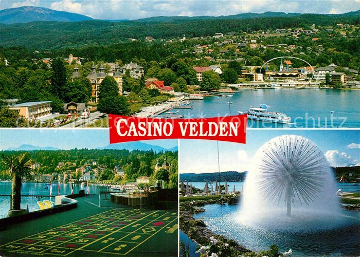 Velden Woerthersee Fliegeraufnahme Casino Velden Details