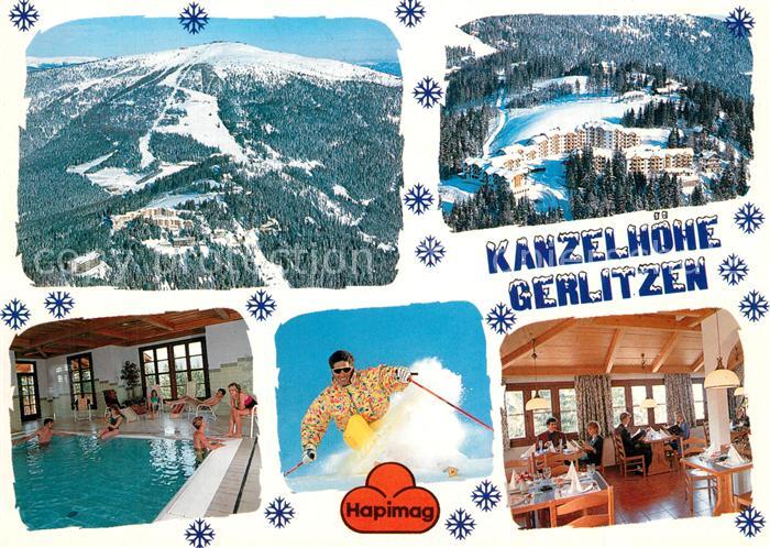 Kanzelhoehe Gerlitzen Fliegeraufnahmen Hallenbad Restaurant