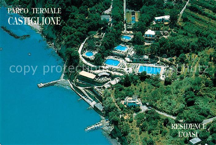 Casamicciola Terme Parco Termale Castiglione Residence l’Oasi Fliegeraufnahme