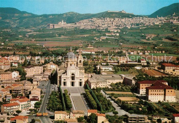Assisi Umbria Santa Maria degli Angeli Fliegeraufnahme