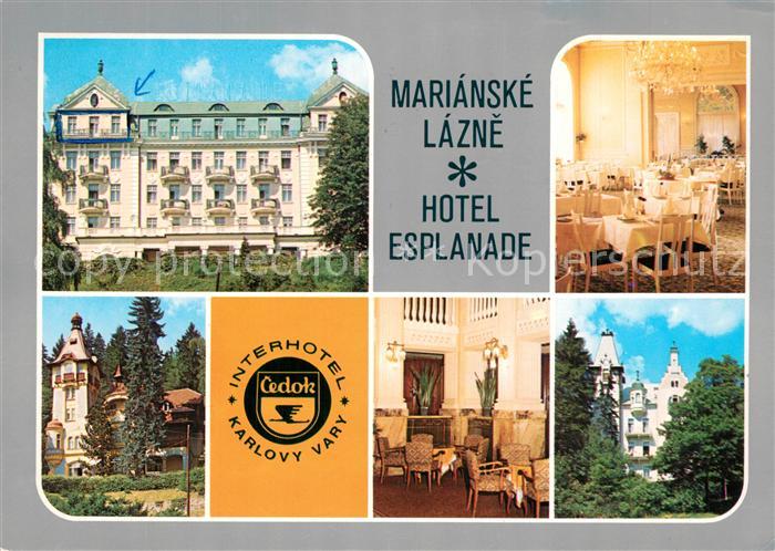 Marianske Lazne Hotel Esplanade Interhotel Gastraeume