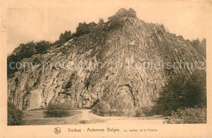 Durbuy Ardennes Belges Le rocher de la Falaize