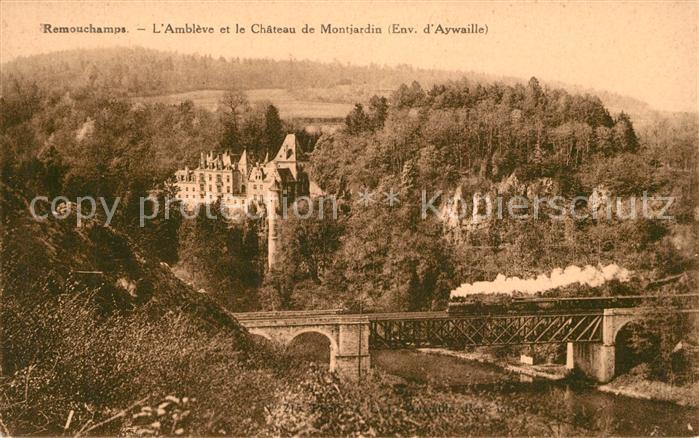 Remouchamps Liege Ambleve et le Chateau de Montjardin