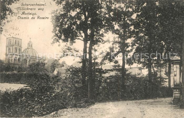 Montaigu Brabant Scherpenheuvel Rozenkransweg Chemin du Rosaire