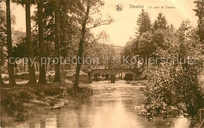 Stavelot Le pont de Challes