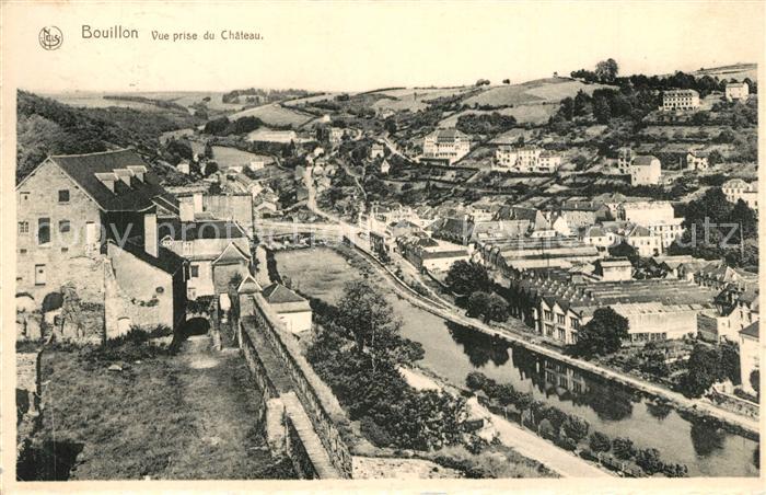 Bouillon Wallonne Vue prise du Chateau