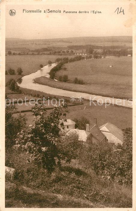 Florenville Panorama derriere l'Eglise