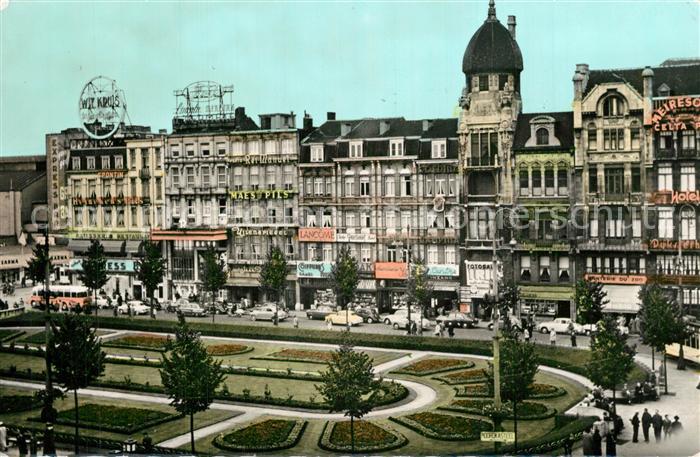 Anvers Antwerpen La Place Reine Astrid