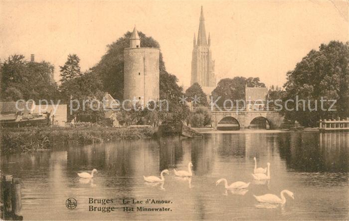 Bruges BRUGGE Belgie Le Lac d Amour