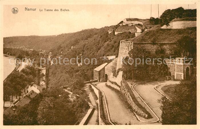 Namur sur Meuse Le Tienne des Biches