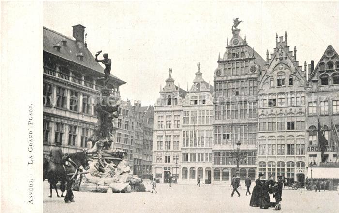 Anvers Antwerpen La Grande Place