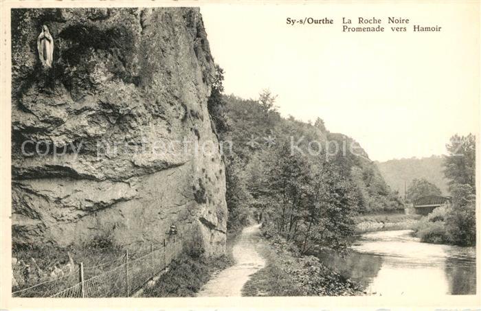 Sy-sur-Ourthe La Roche Noire Promenade vers Hamoir