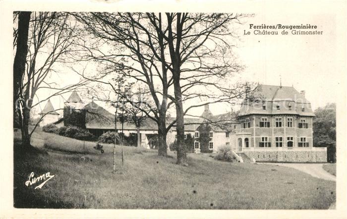 Ferrieres Hainaut Le Chateau de Grimonster