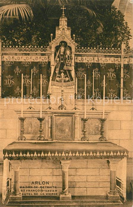 Arlon Wallonie Maison de retraite St Francois Xavier Autel de la Vierge