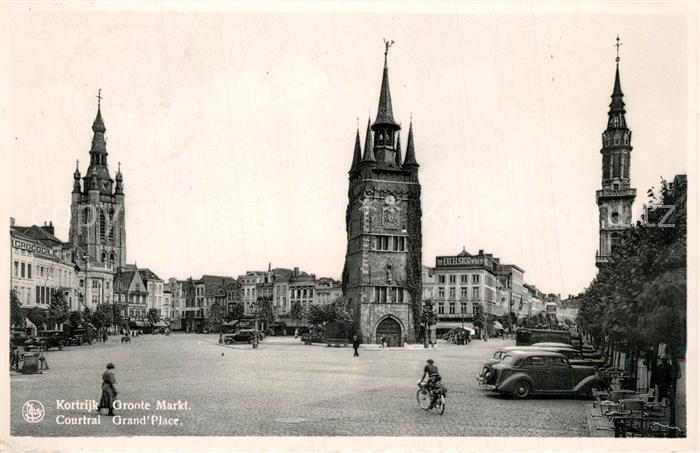 Courtrai KORTRIJK Flandre Belgie Grand Place