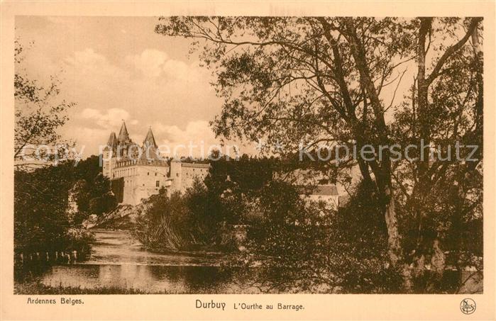 Durbuy Ourthe au Barrage