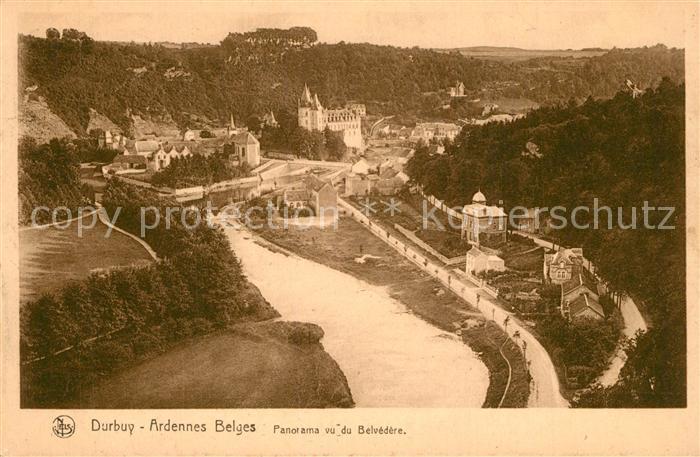 Durbuy Panorama vu du Belvedere
