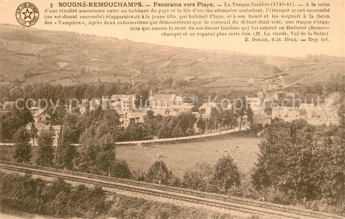 Sougne-Remouchamps Panorama vers Playe