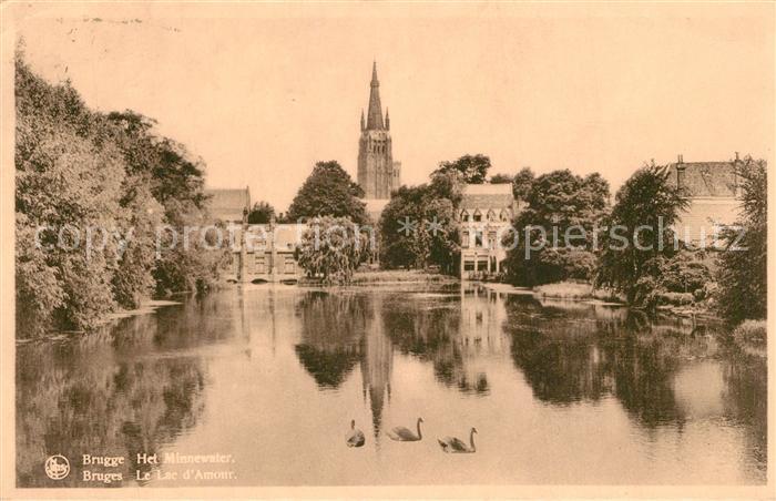 Bruges BRUGGE Belgie le Lac d Amour