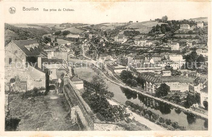 Bouillon Wallonne Vue prise du Chateau