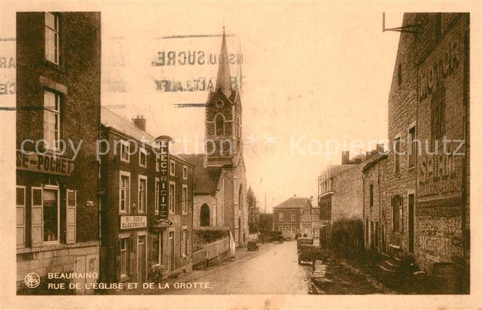 Beauraing Rue de l’Eglise et de la Grotte