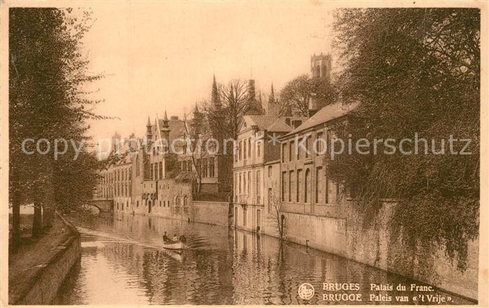 Bruges BRUGGE Belgie Palais du Franc