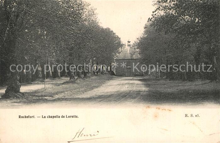 Rochefort Namur Wallonie Chapelle de Lorette