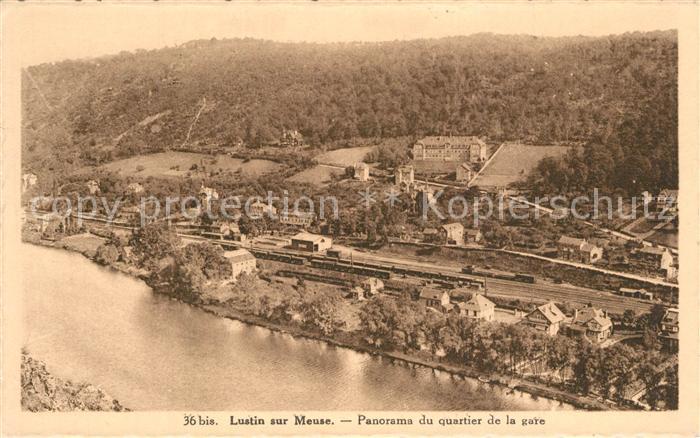 Lustin-sur-Meuse Panorama du Quartier de la Gare