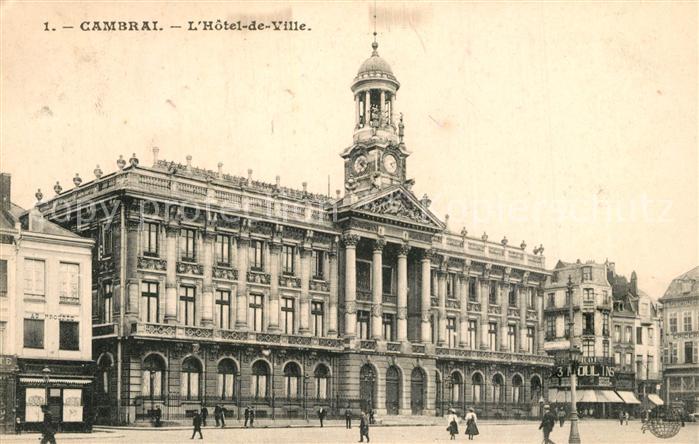 Cambrai Hôtel de Ville Rathaus