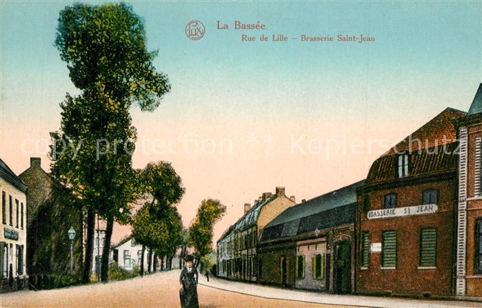 La Bassée Rue de Lille Brasserie Saint Jean