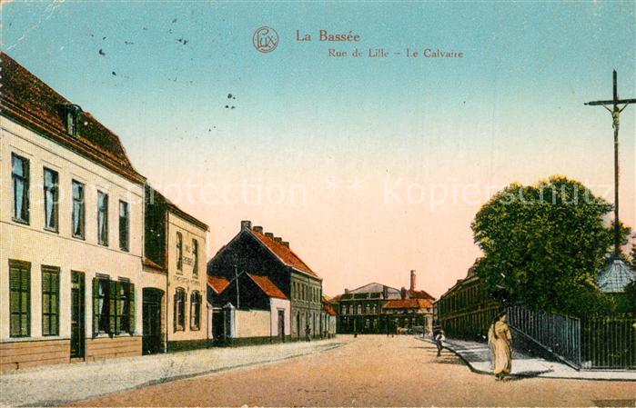 La Bassée Rue de Lille Le Calvaire