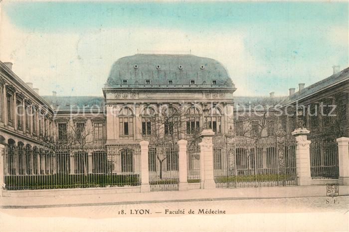 Lyon France Faculté de Médecine